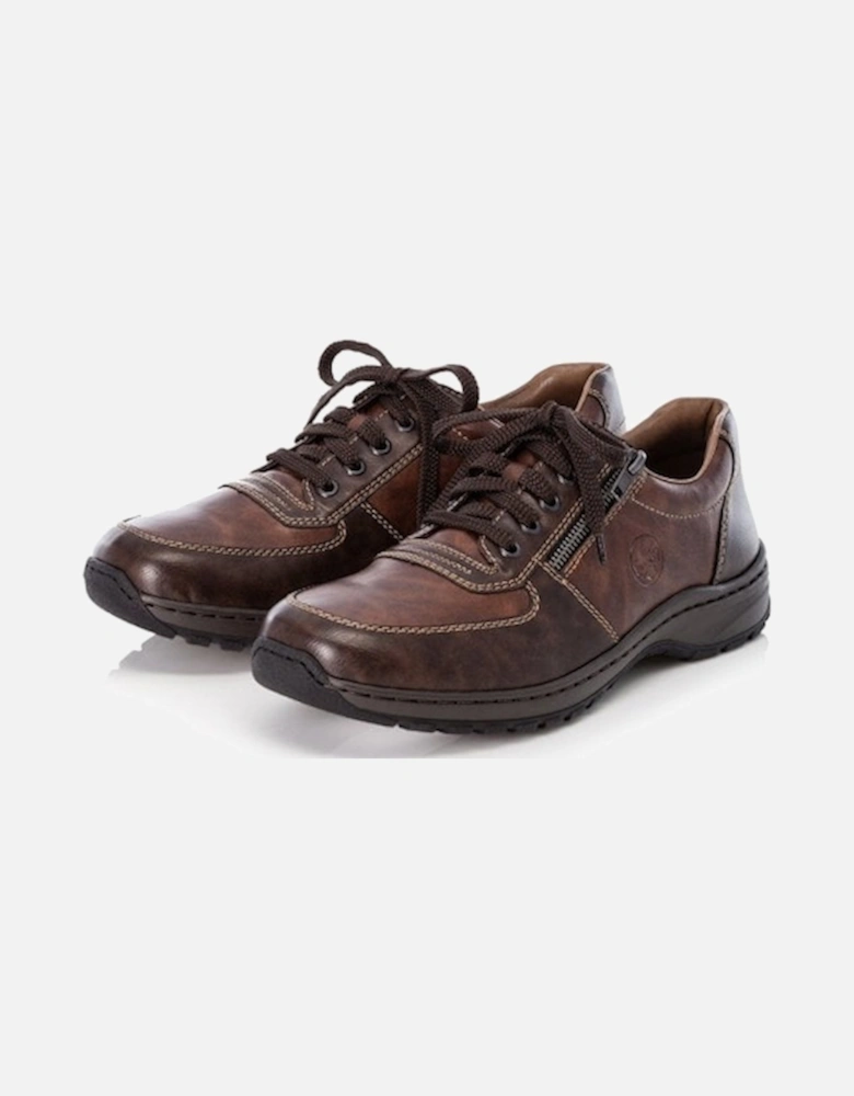 Men's  03329-25 Wide Fit Lace Up Shoe Toffee