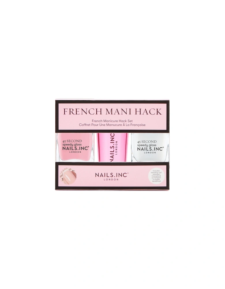 nails inc. French Mani Hack Nail Polish Duo