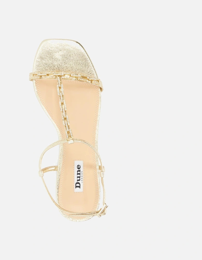 Ladies Nourish - Embellished Flat Sandals