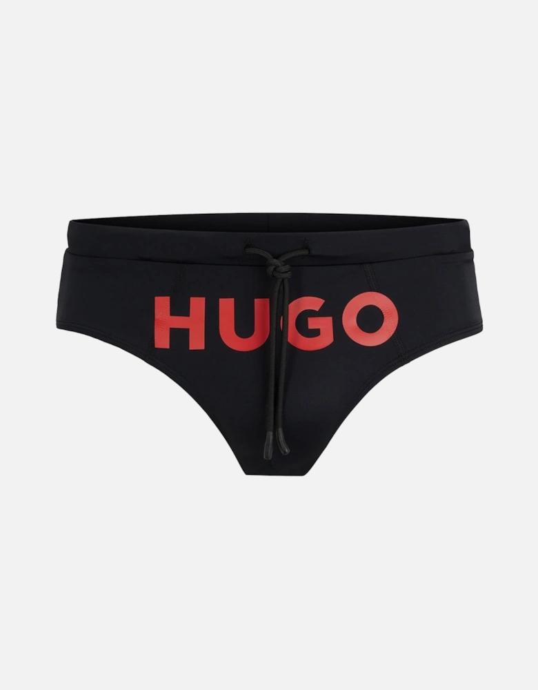 Lagua Logo Swim Briefs, Black