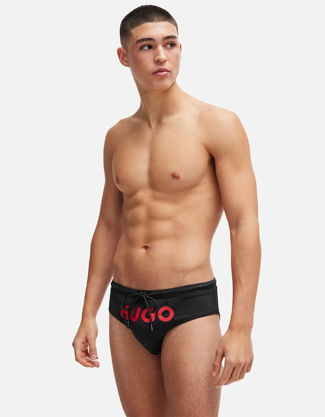 Lagua Logo Swim Briefs, Black