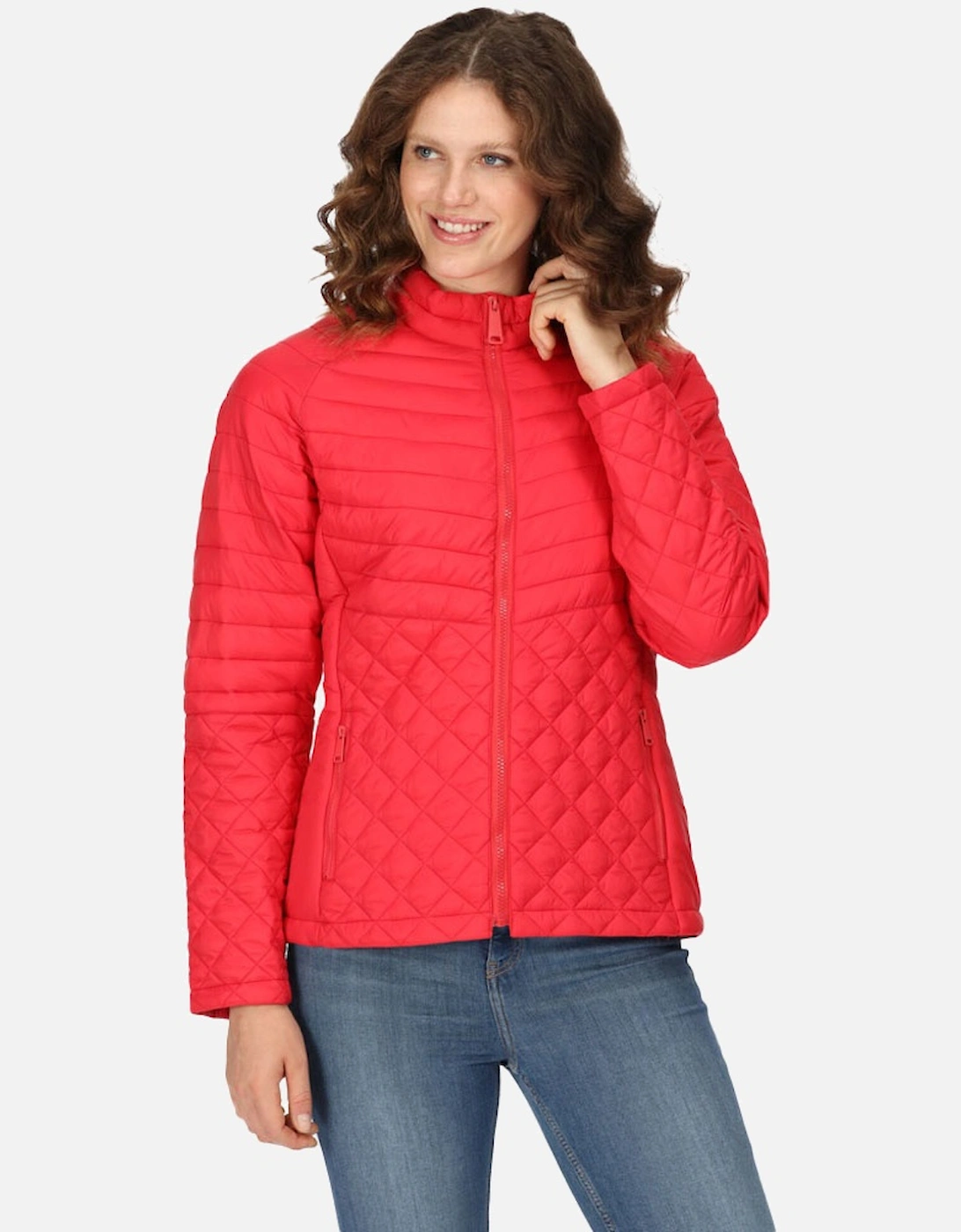 Womens Tulula Full Zip Quilted Padded Jacket, 5 of 4
