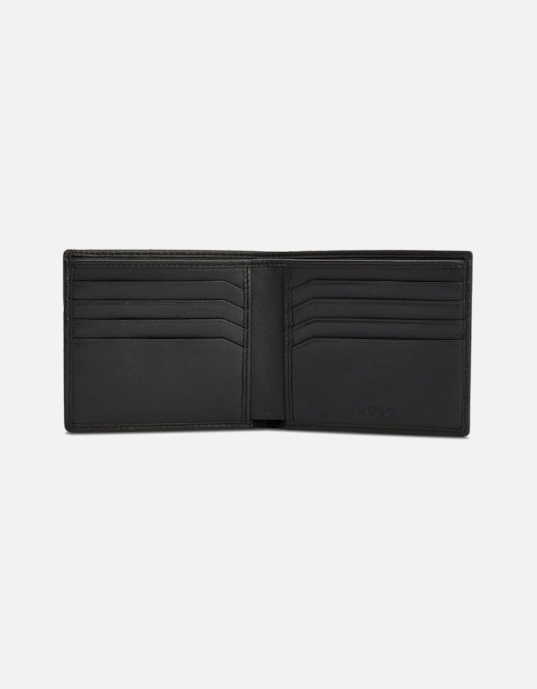 Tibby-8 Leather Wallet, Black