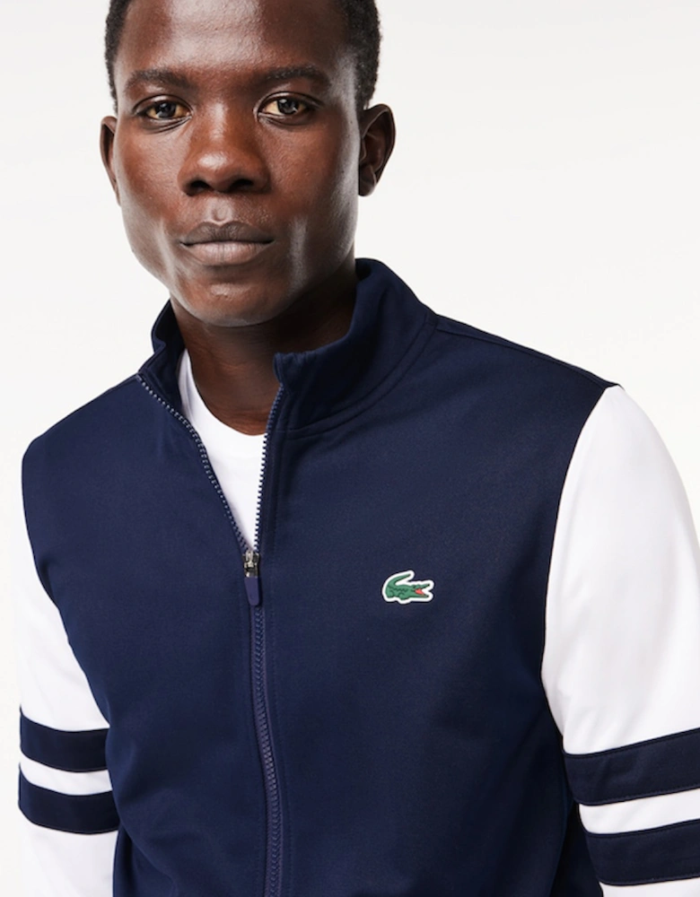 Men's Sportsuit Rip Resist Zipped Tennis Sweatshirt