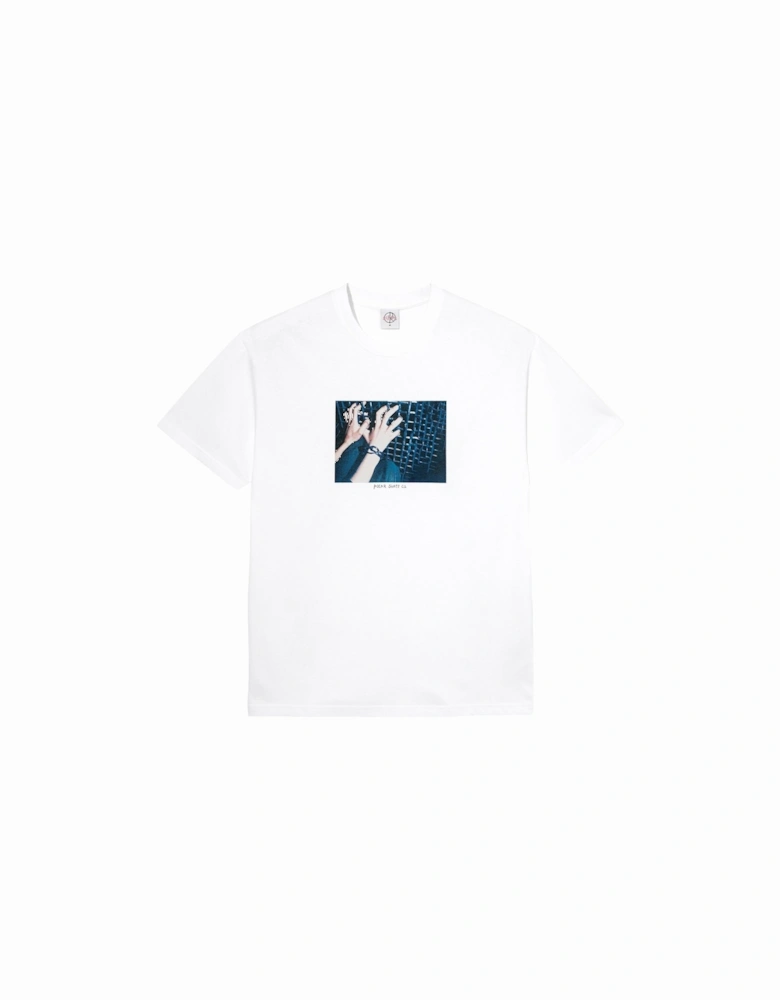 Caged Hands T-Shirt - White
