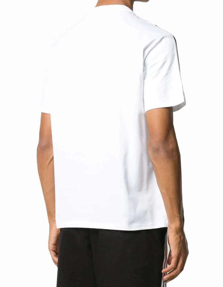 Lightning Bolt Printed T-Shirt in White