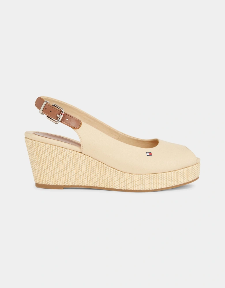 Iconic Elba Sling Back Wedge