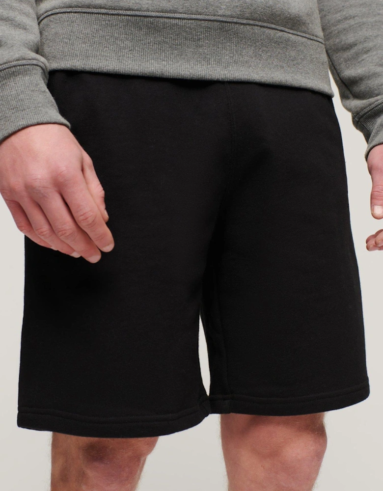 Essential Logo Jersey Shorts - Black
