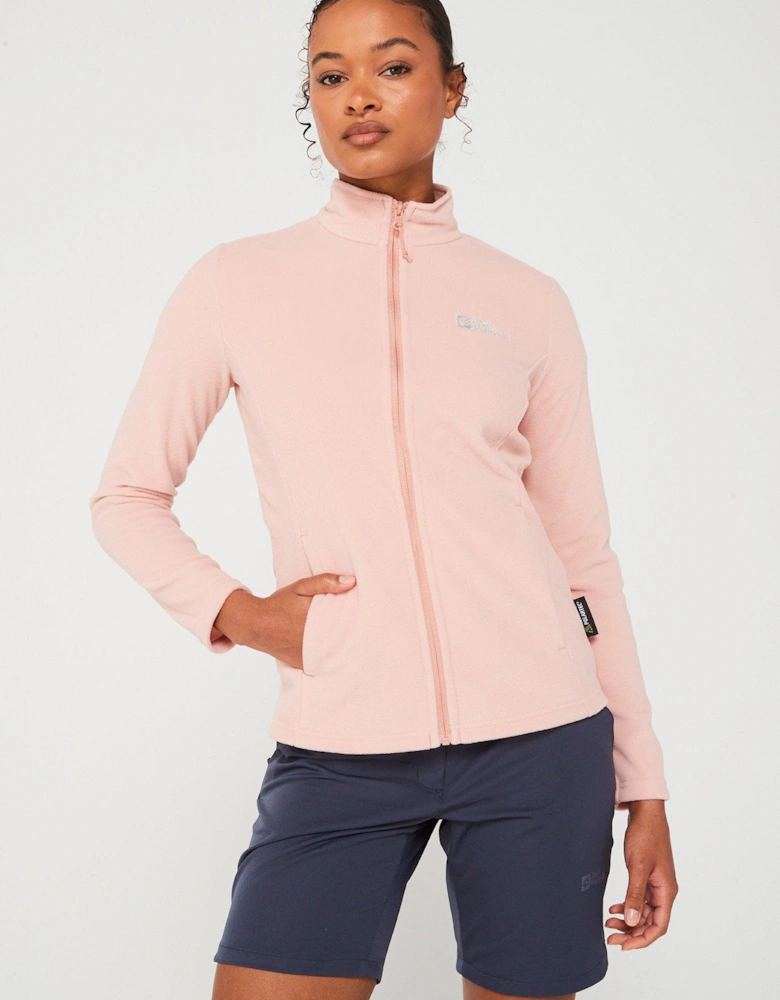 Womens Taunus Zip Through Fleece - Pink
