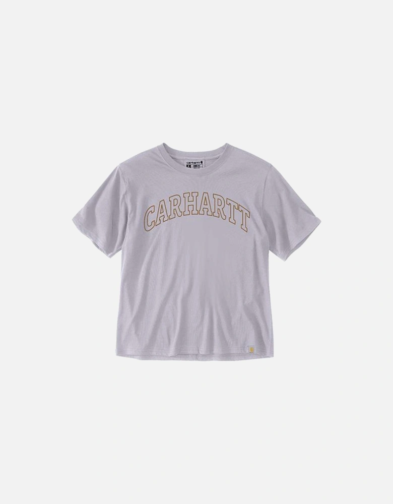 Carhartt Loose Fit Lightweight Short-Sleeve Carhartt Graphic T-Shirt Lilac Haze