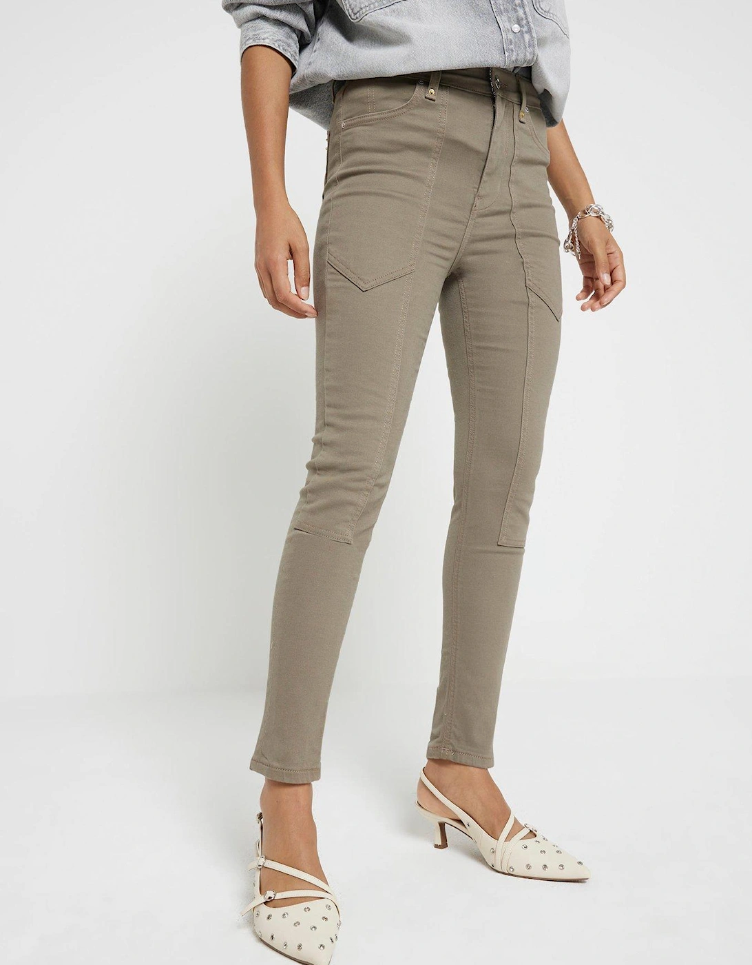 Petite High Waisted Skinny Jeans, 2 of 1
