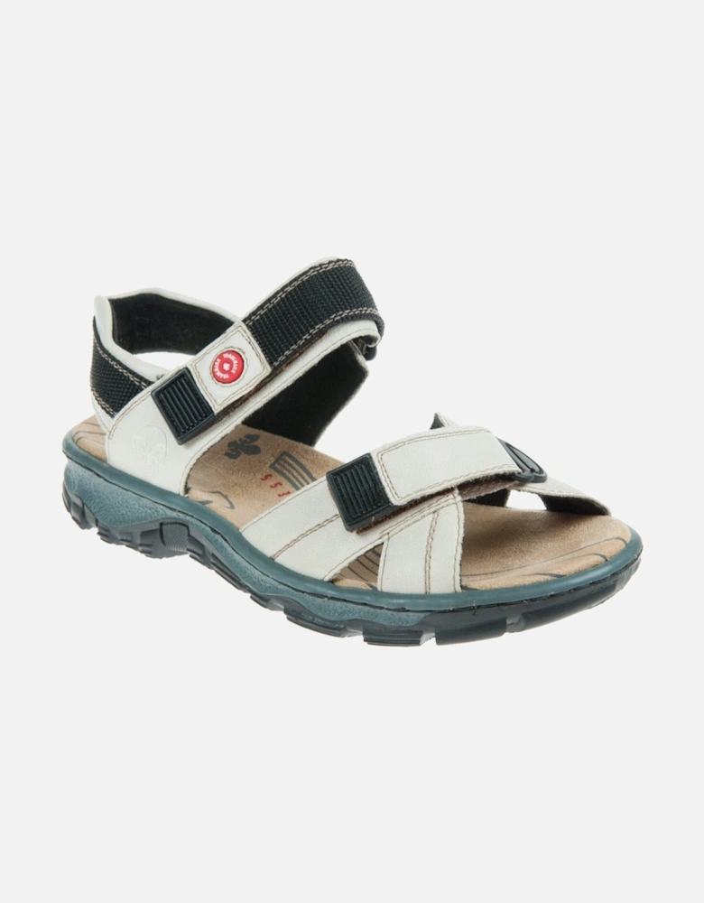 Rieker Womens Walking Sandal 68851 80 white