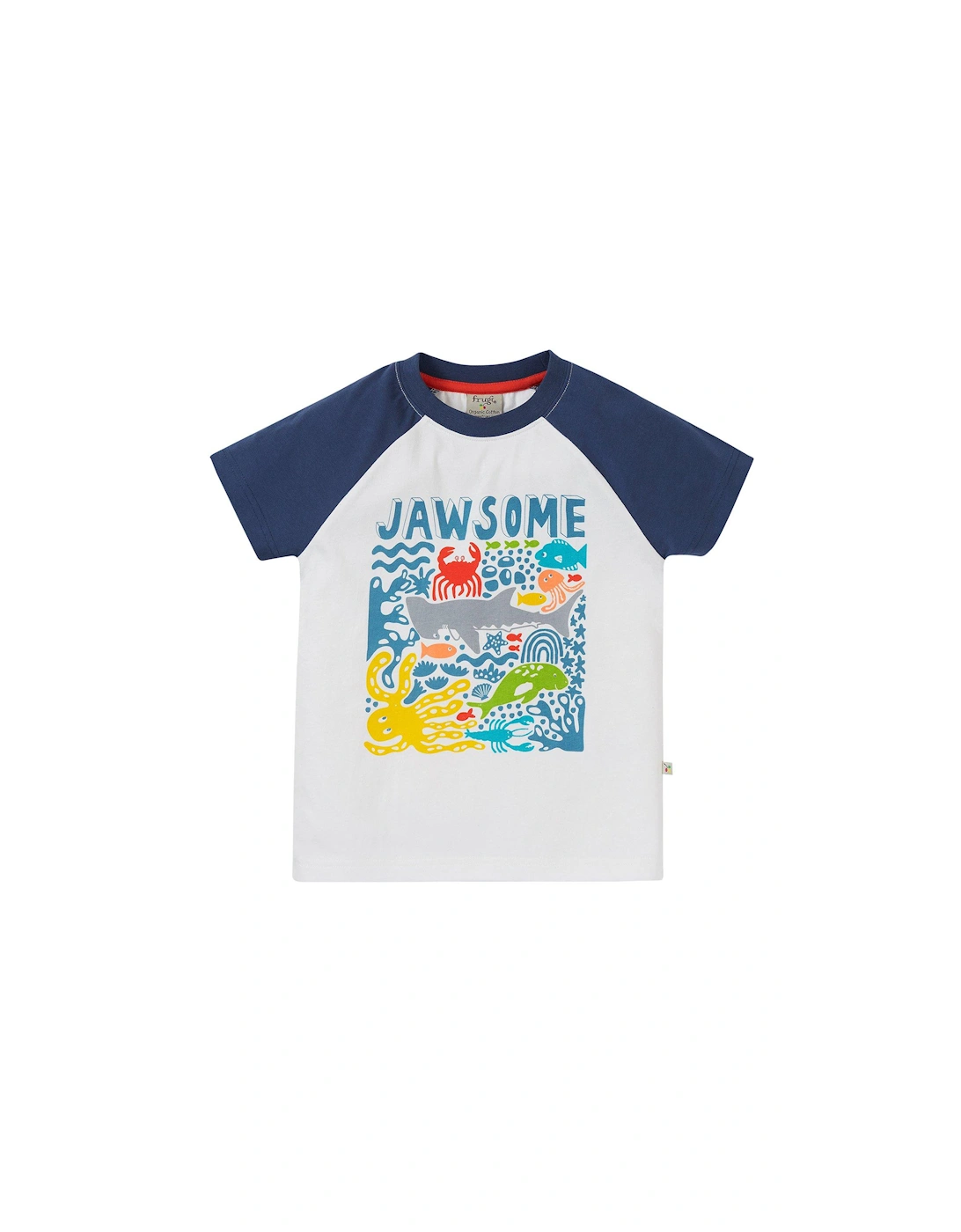 Boys Reid Jawsome Raglan T-shirt, 2 of 1
