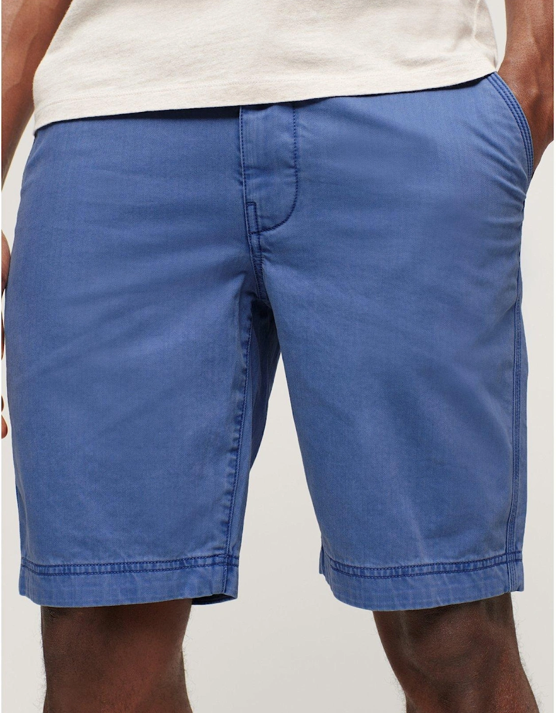 Officer Chino Shorts - Bright Blue, 2 of 1