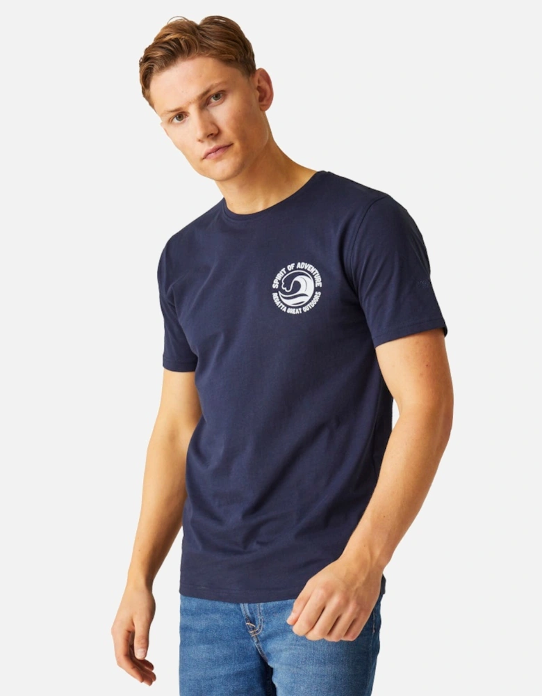 Mens Cline VIII Short Sleeve Graphic T Shirt