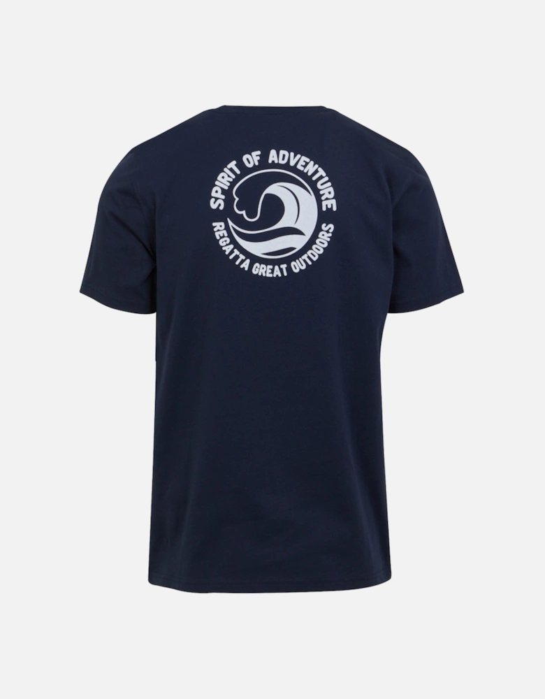 Mens Cline VIII Short Sleeve Graphic T Shirt