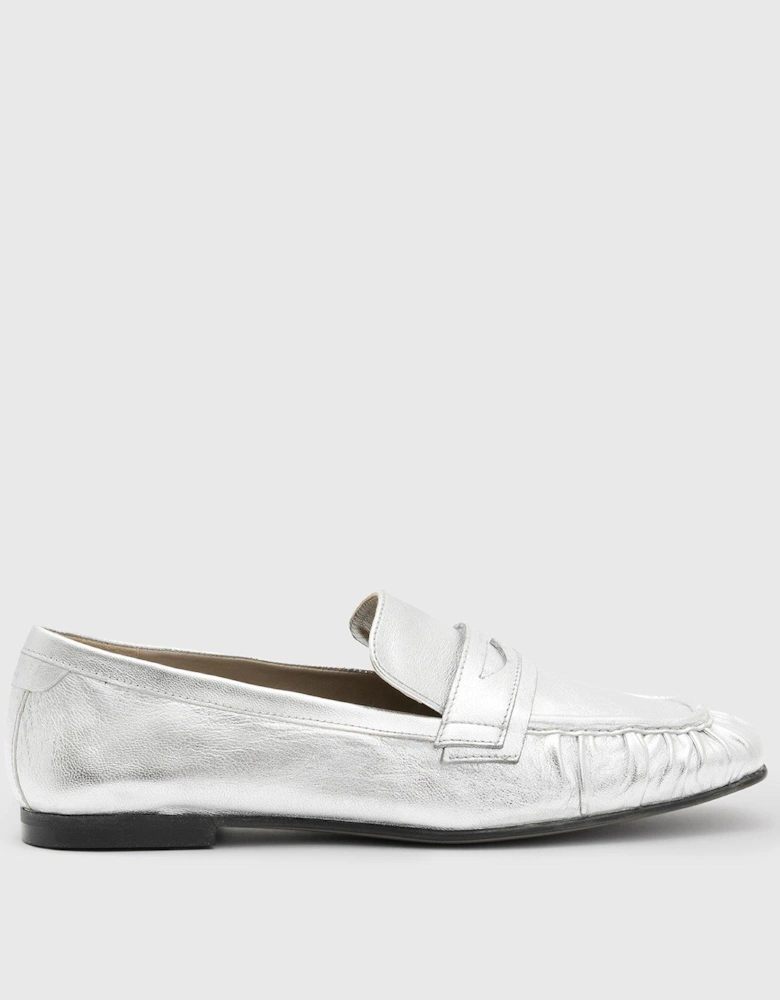 Sapphire Loafers - Silver