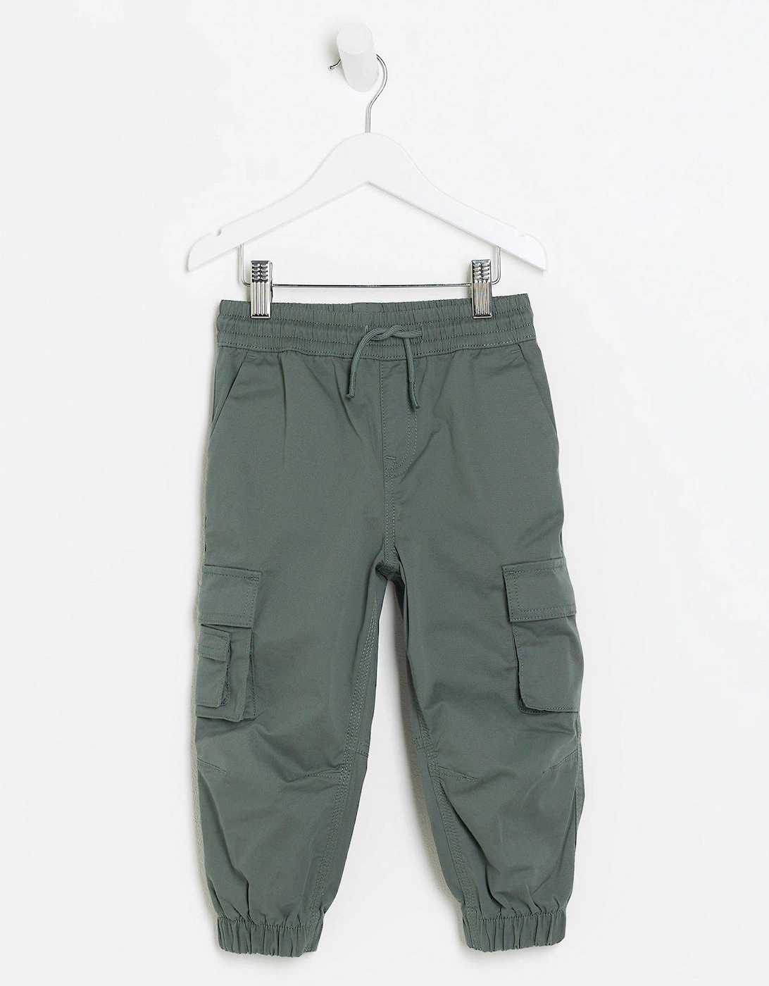 Mini Mini Boys Cargo Trousers - Green, 2 of 1