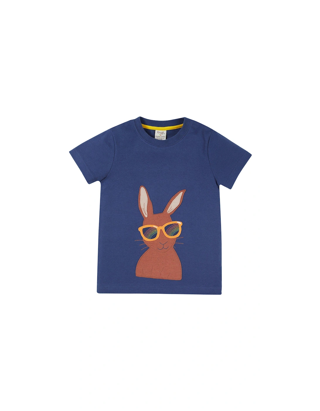 Boys Carsen Hare Applique T-shirt, 4 of 3