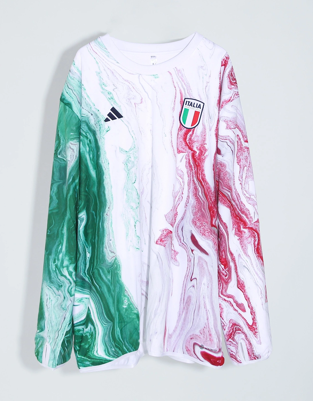Mens Italy Pre Match Warm Up Top, 3 of 2