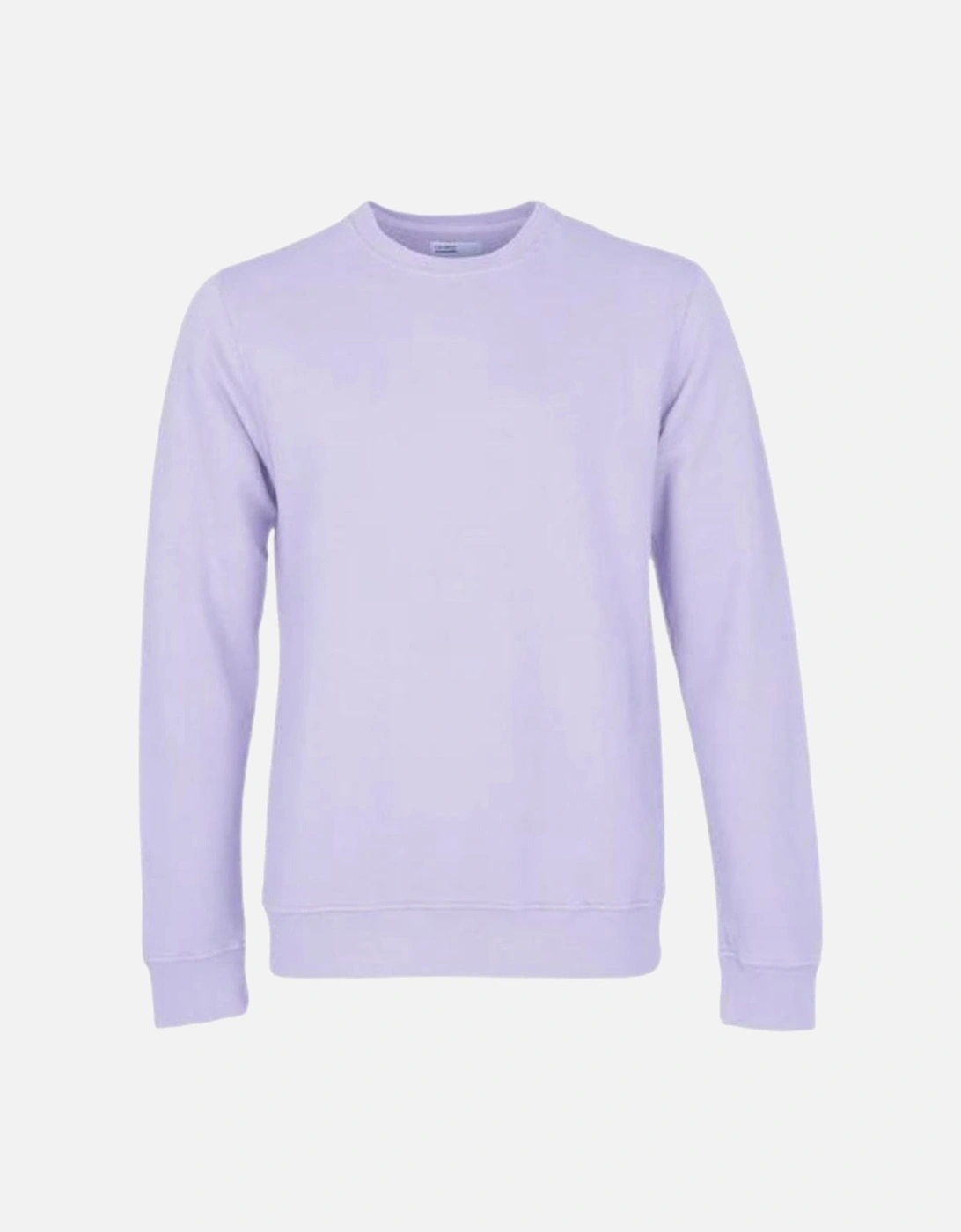 Classic Organic Crew Sweatshirt -  Soft Lavender, 3 of 2
