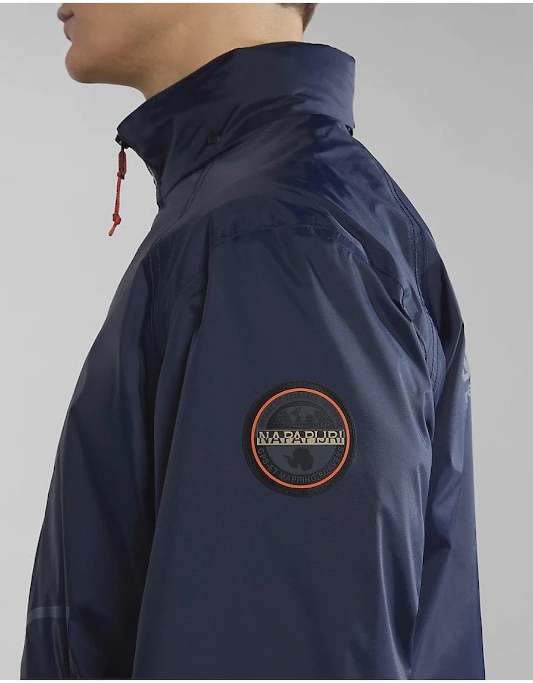 A -Cloudy Windbreaker - Navy Blue