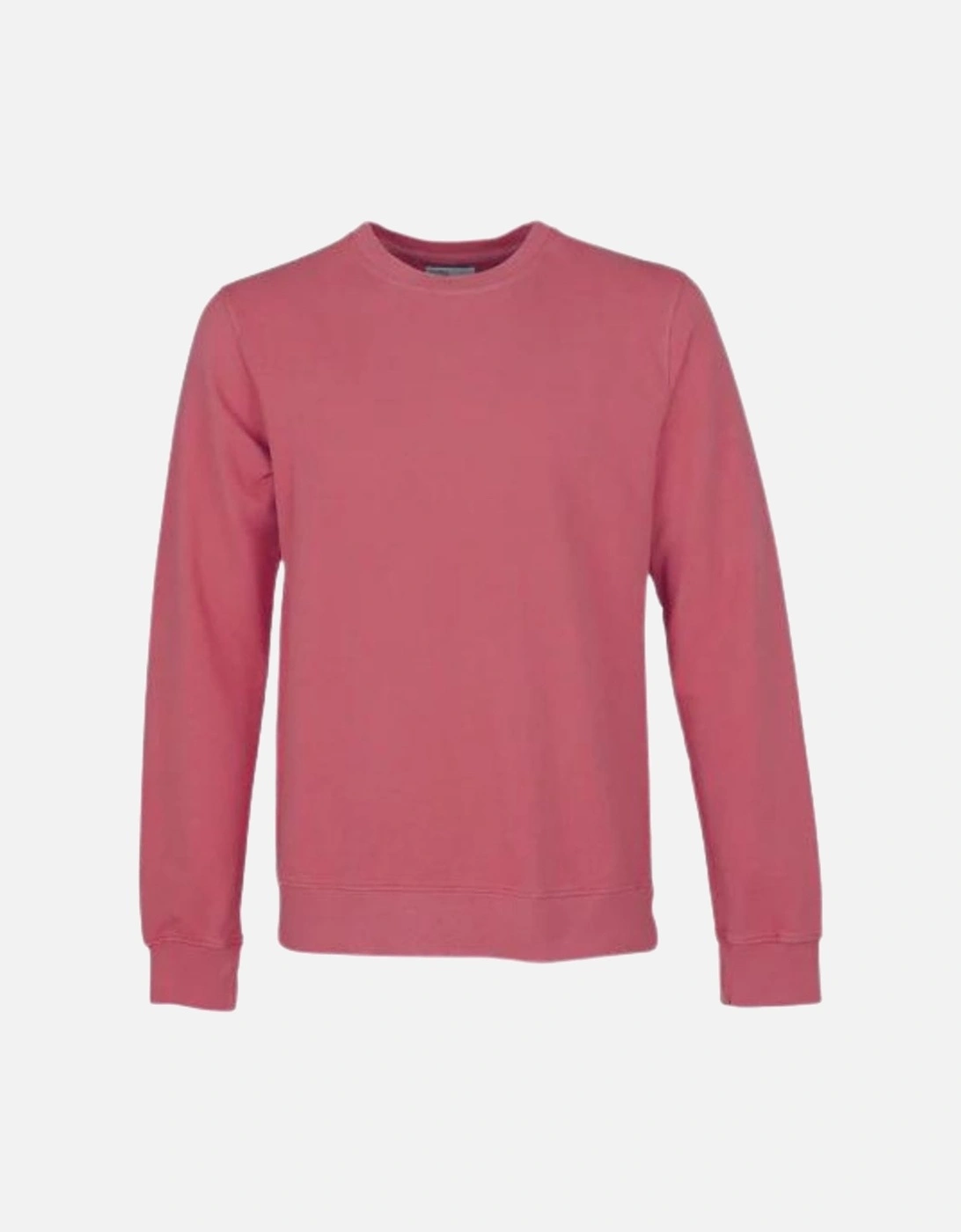 Classic Organic Crew Sweatshirt - Raspberry Pink, 3 of 2