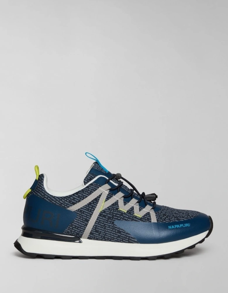 Valley Knit Trainers - Navy Blue