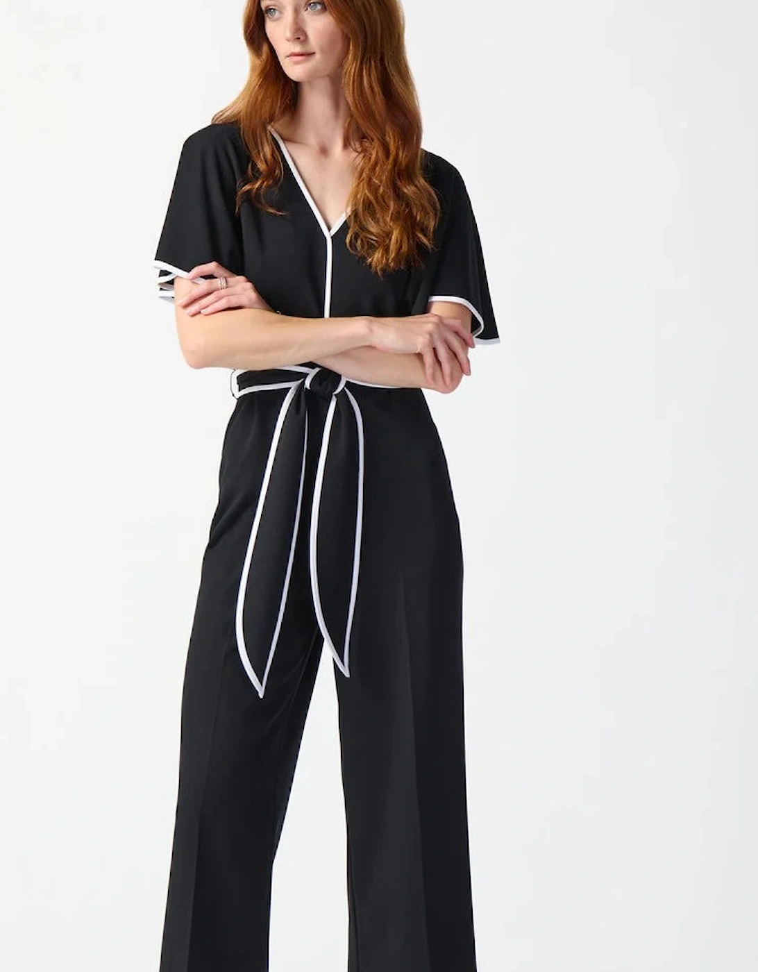 Scuda crepe belted jumpsuit, 4 of 3