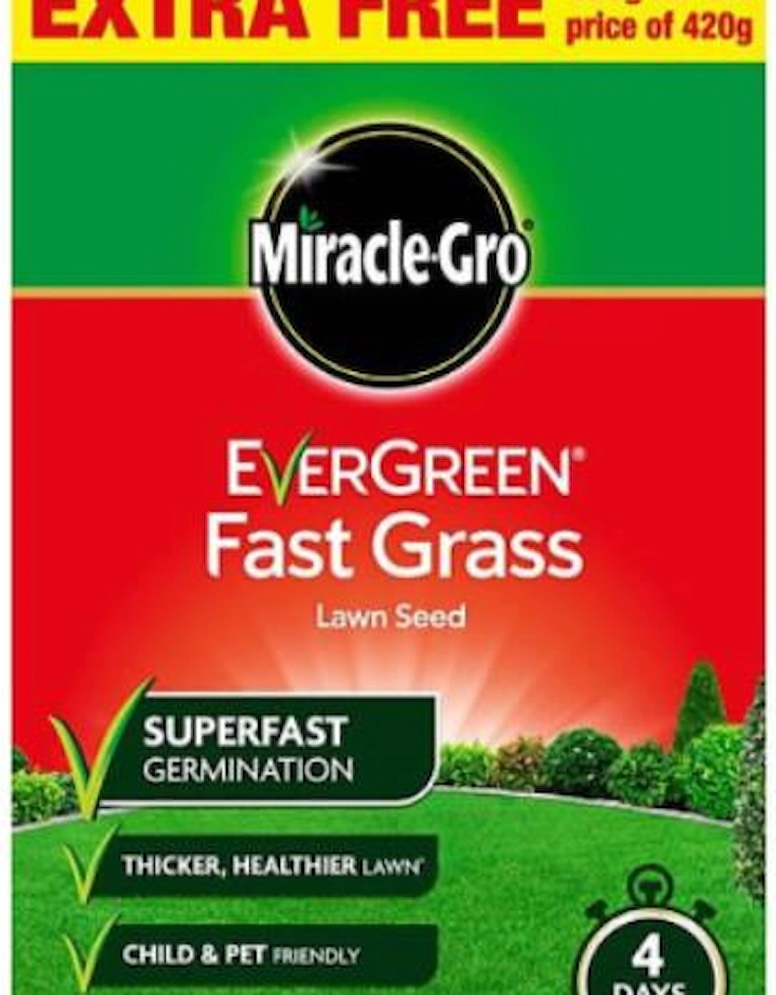 Miracle-Gro® Fast Grass Seed 480g, 2 of 1