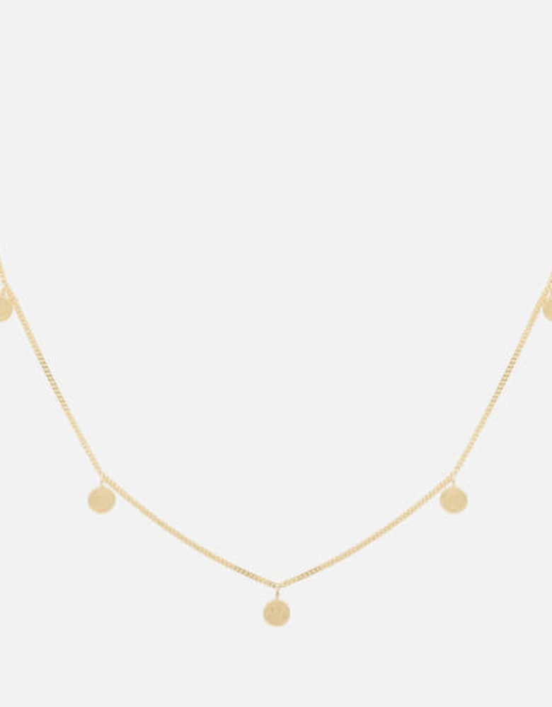 Smiley Gold-Plated Silver Necklace