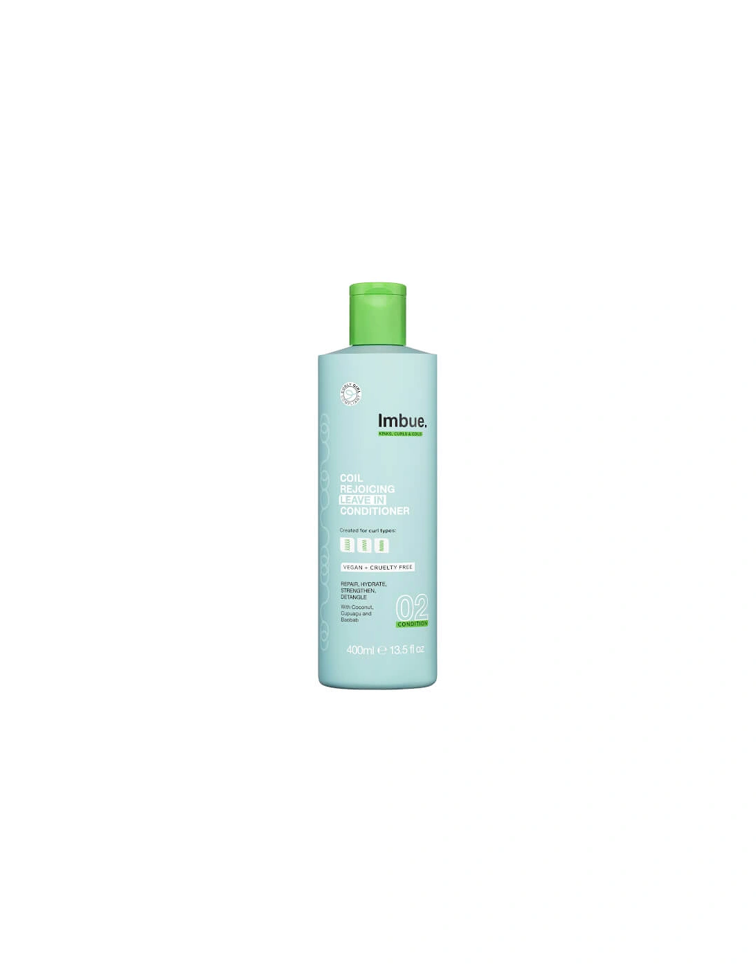 Coil Rejoicing Leave-in Conditioner 400ml - Imbue, 2 of 1