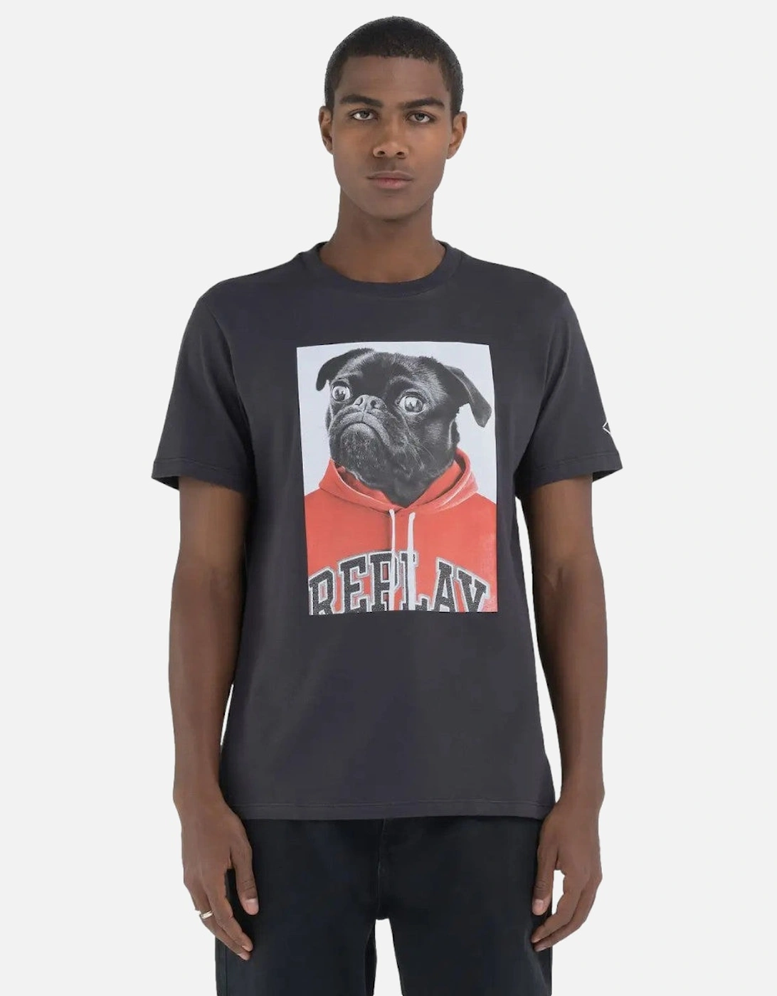 Dog Print T-Shirt 998 Black, 5 of 4