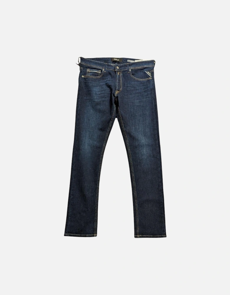 Grover Slim Stretch 99 Denim - Dark Blue