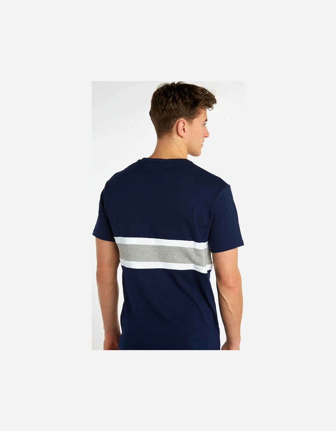 Men's Morston T-Shirt Navy/White/Grey