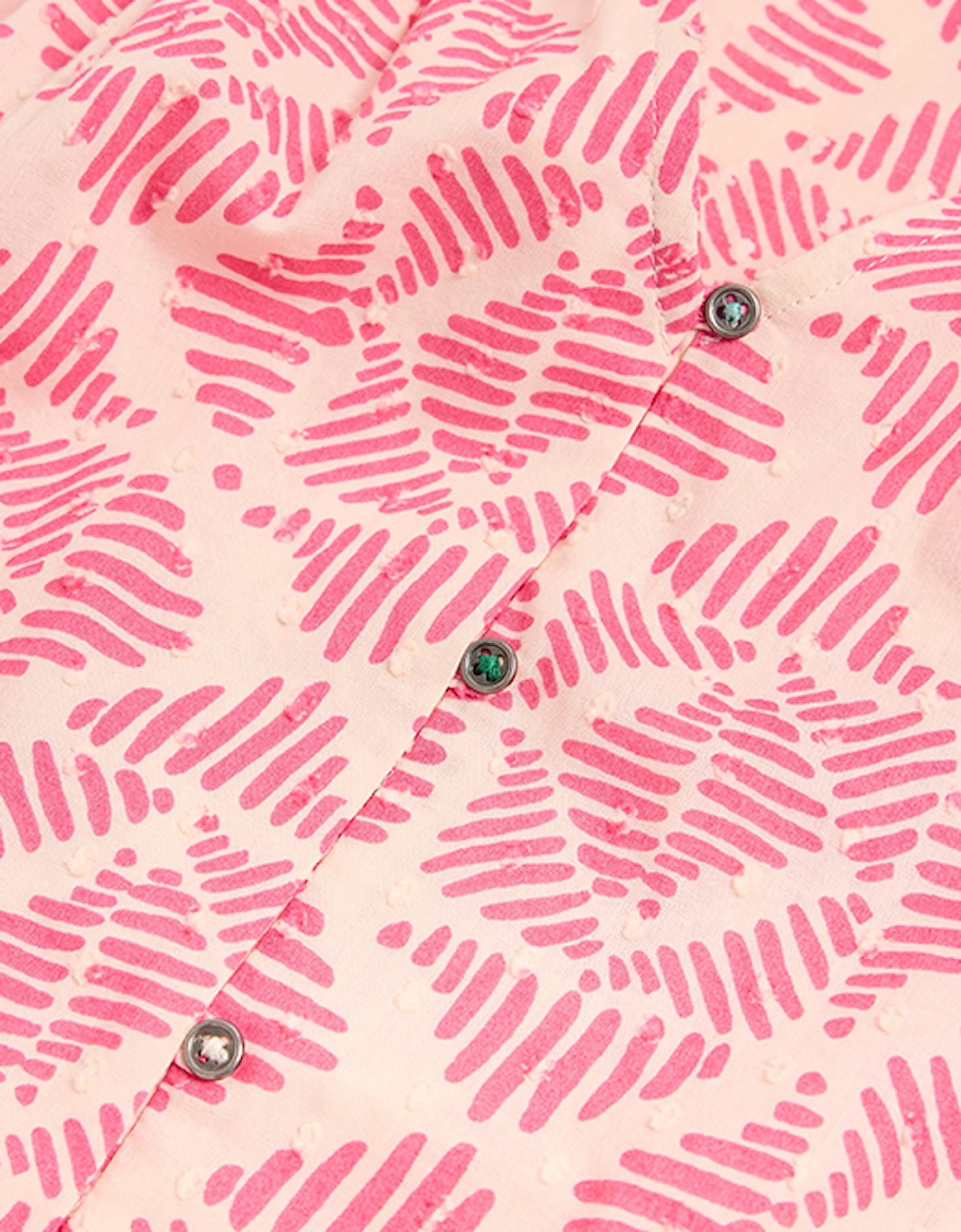 Women's Rae Organic Cotton Vest Pink Print