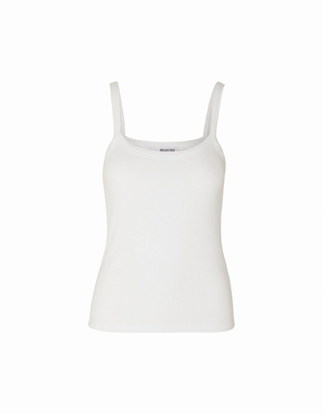 Femme Celica Anna Strap Tank Top Bright White