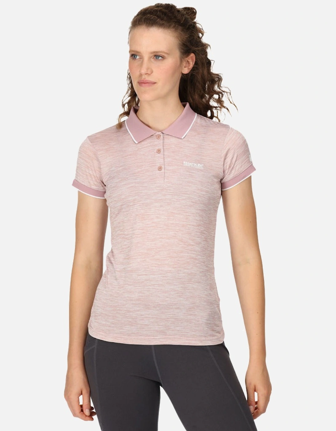 Womens Remex II Quick Dry Wicking Active Polo Shirt, 7 of 6