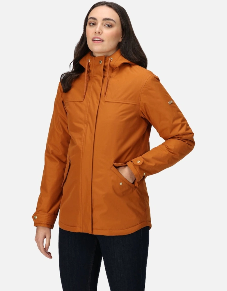 Womens Bria Waterproof Hooded Insulated Coat