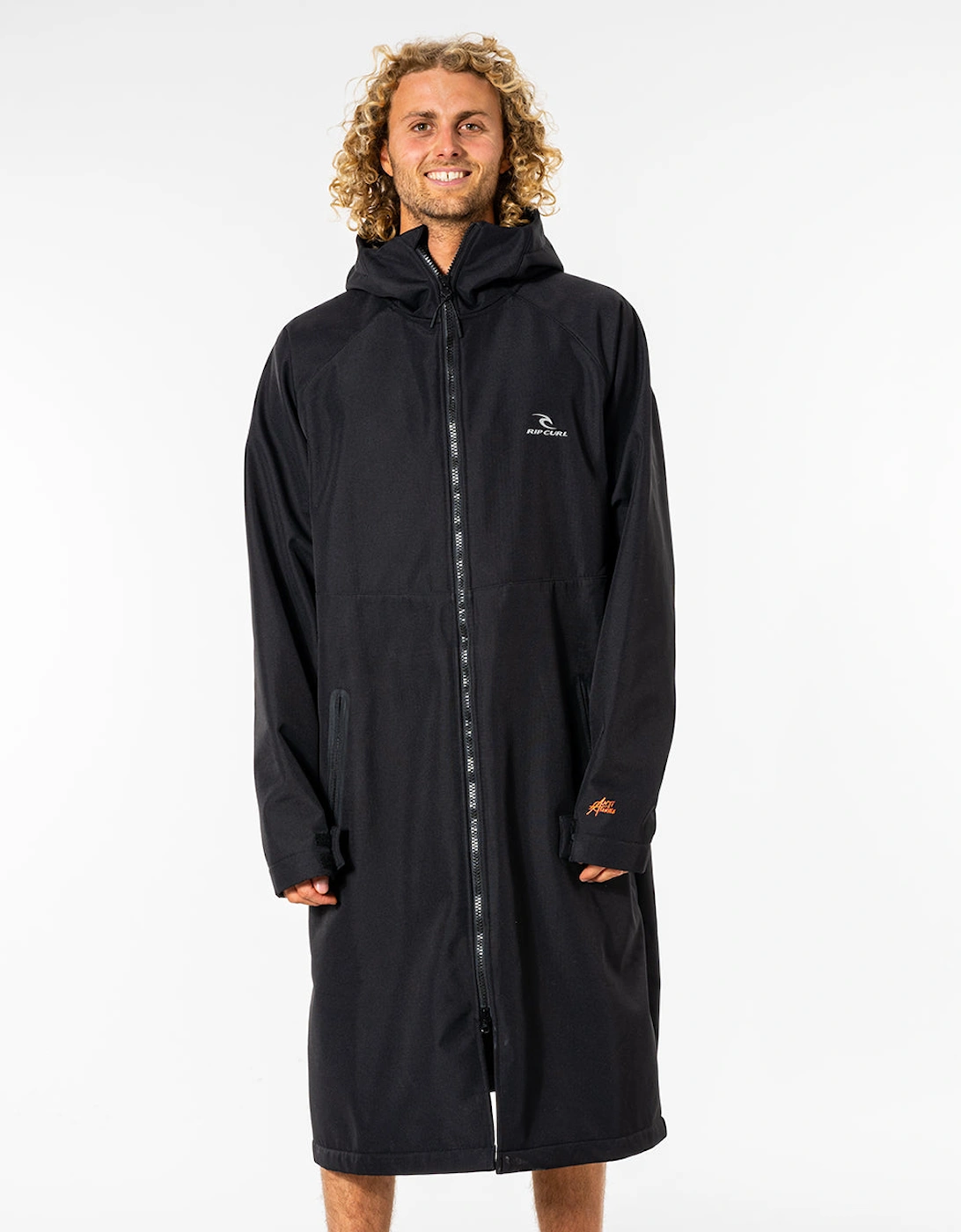 Rip Curl Mens Anti Series Full Length Poncho Jacket, 2 of 1