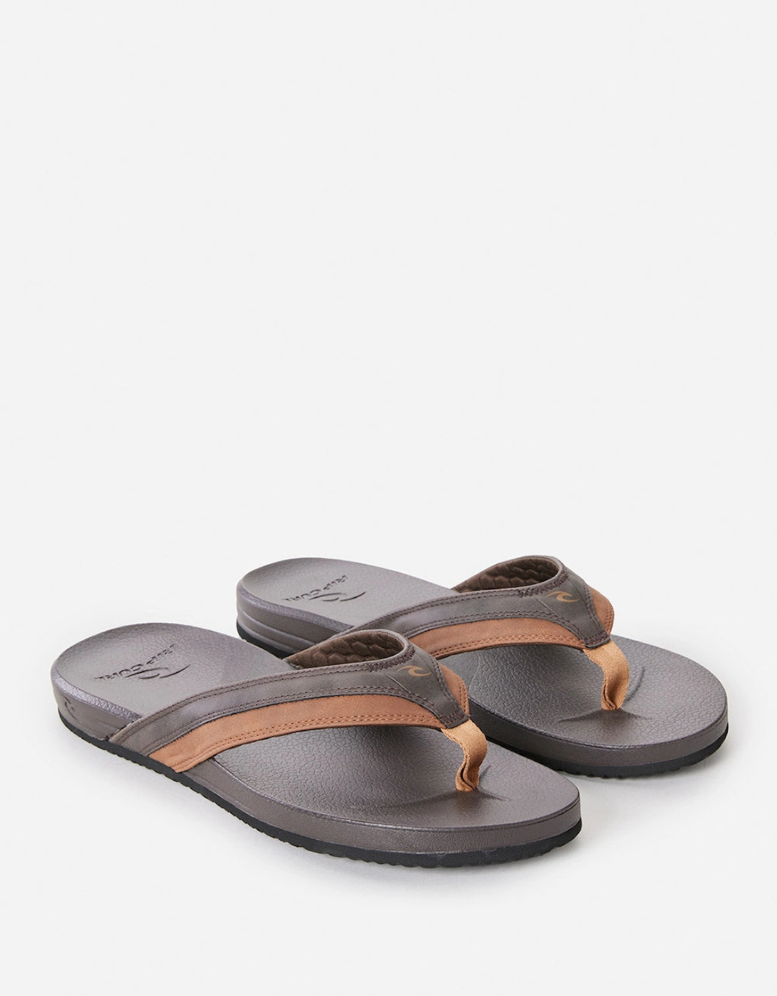 Ripcurl Men's Rip Curl Mens Soft Top Open Toe Flip Flops - Brown - Size: 13
