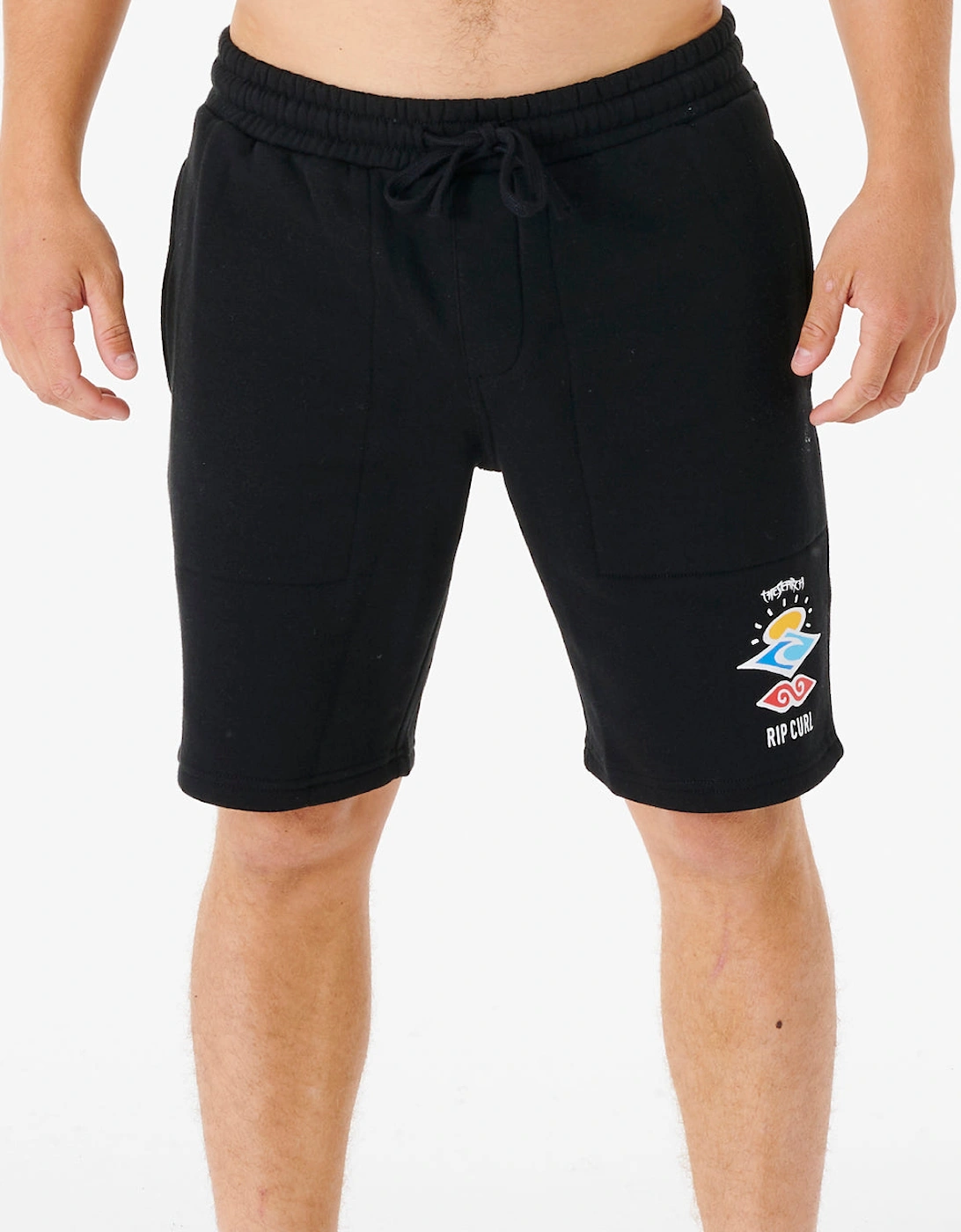 Rip Curl Mens Search Icon Sweatshorts, 2 of 1