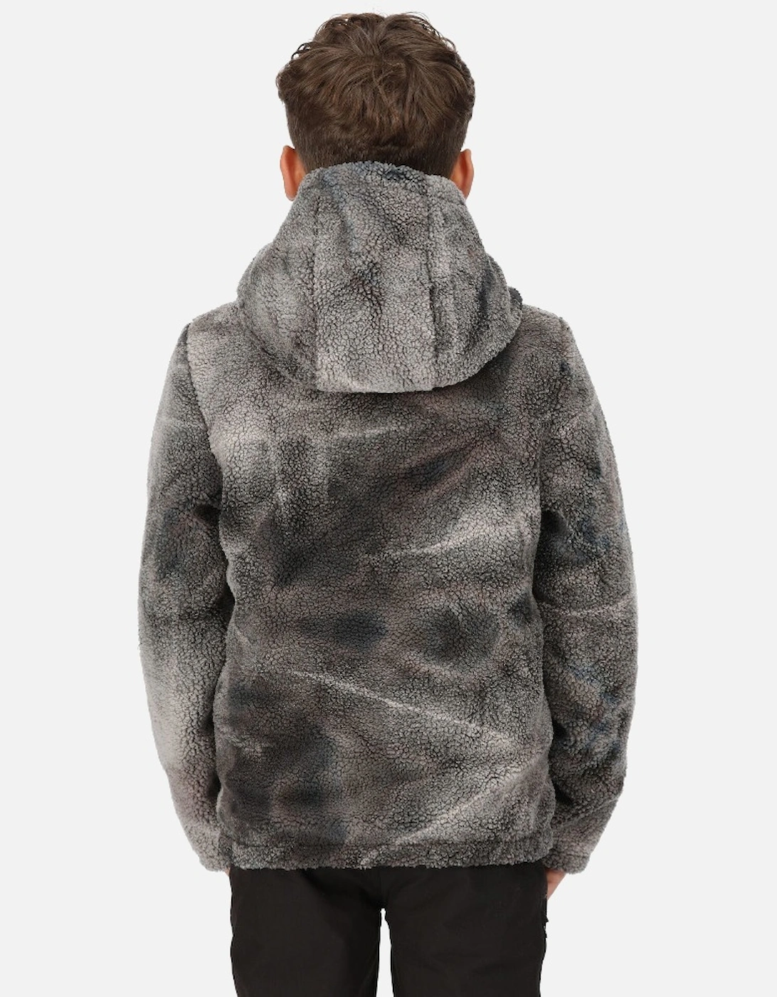 Boys Spyra III Hooded Reversible Fleece Coat