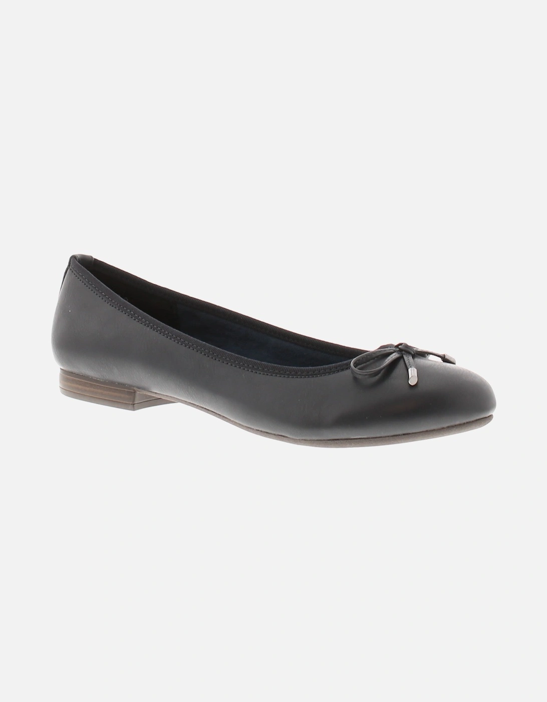 Womens Shoes Flats Ballerina Milana Slip On navy UK Size, 6 of 5