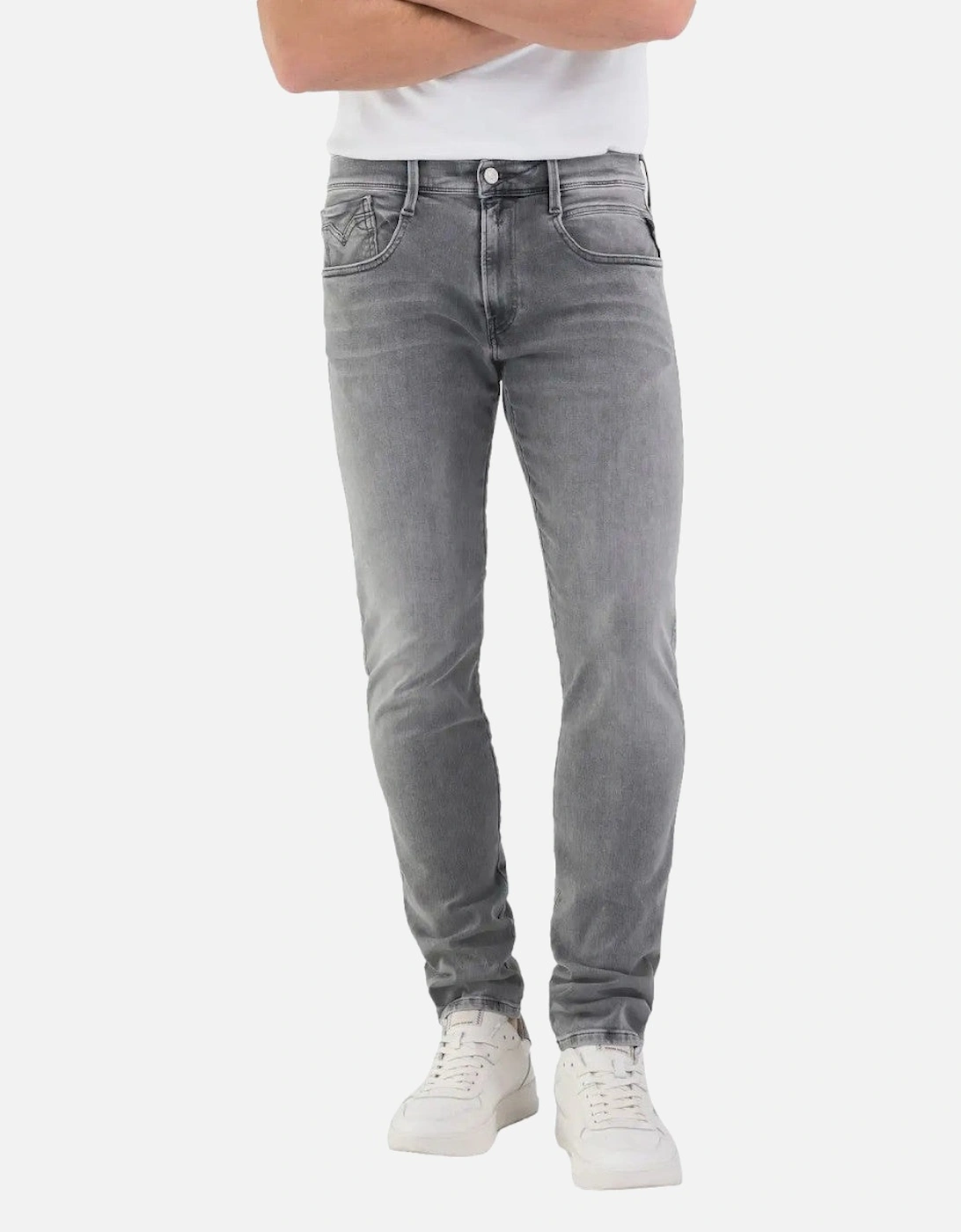 Anbass Slim Hyperflex Dust  Jeans 096 Grey, 4 of 3