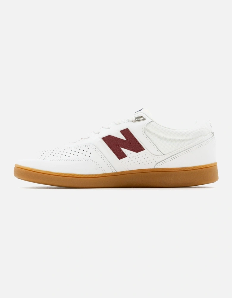 NM508 Brandon Westgate Shoes - White/Burgundy/Gum