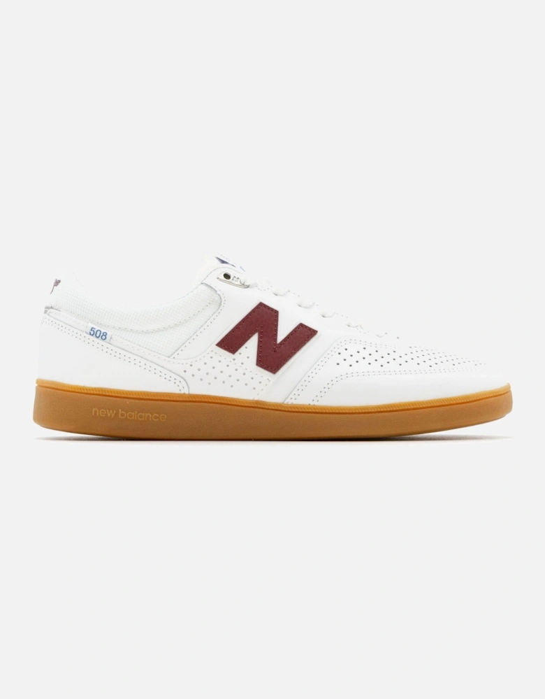 NM508 Brandon Westgate Shoes - White/Burgundy/Gum