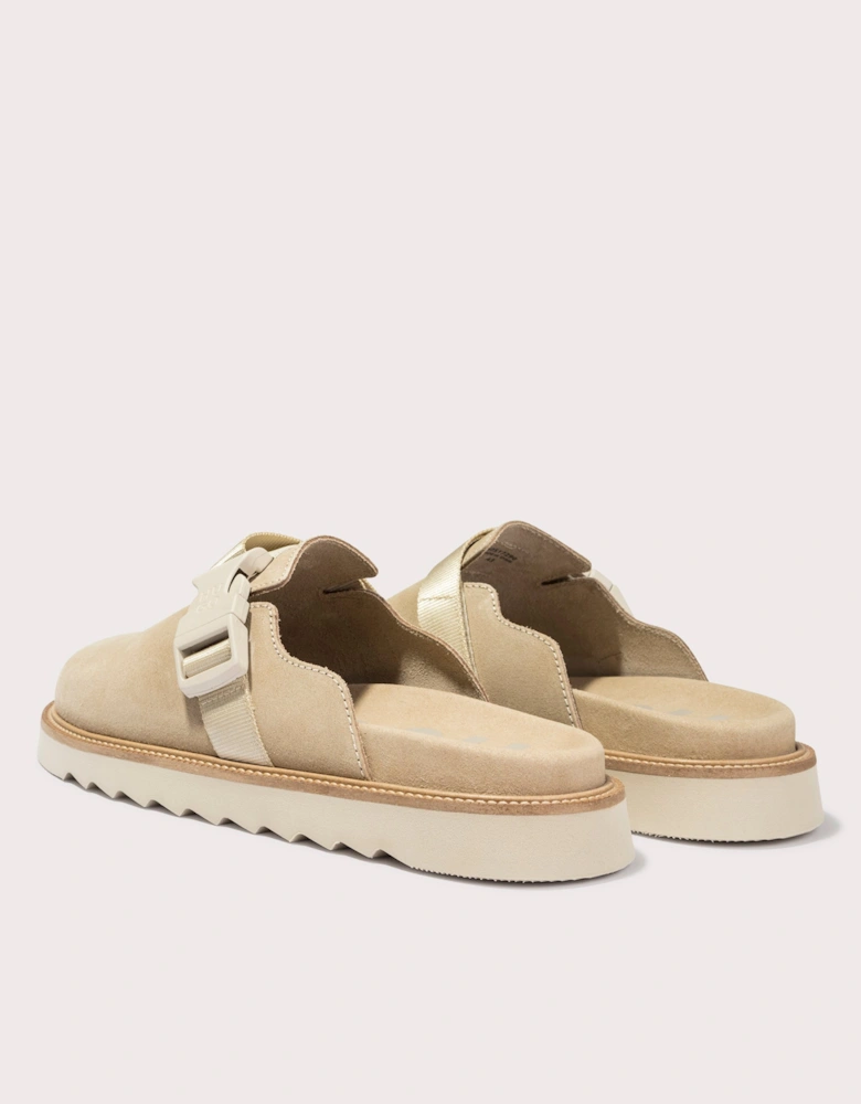 Syrax Slon Suede Mules