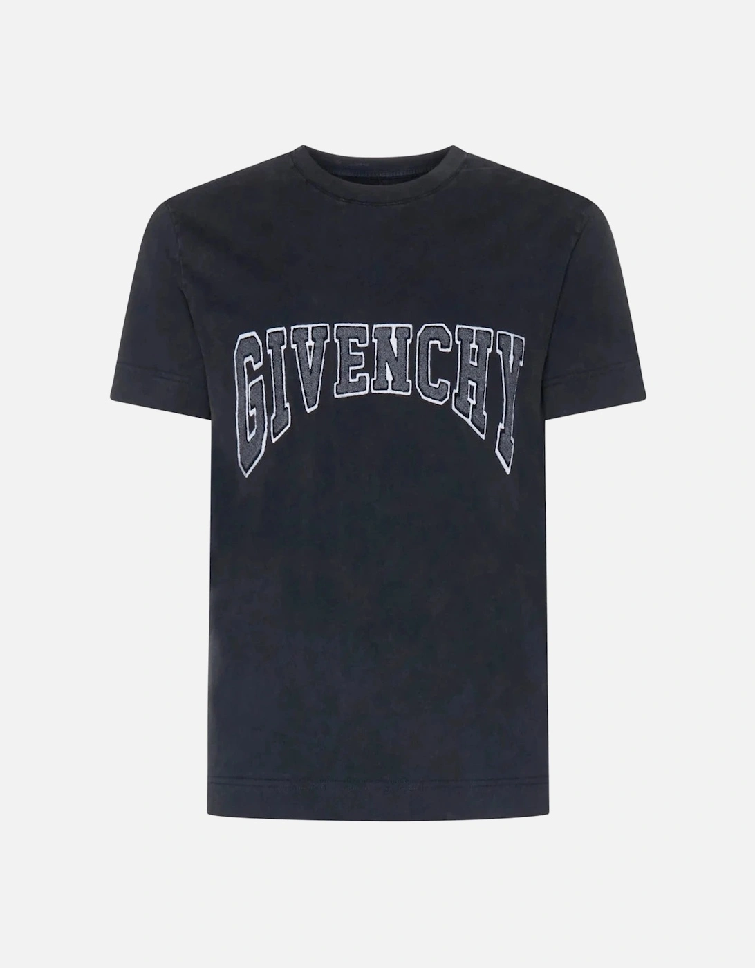 Embroidered Logo Patch T-Shirt in Black, 4 of 3