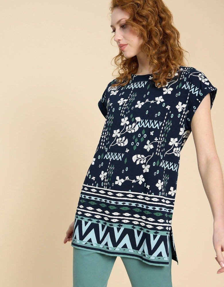 Carrie Tunic - Navy